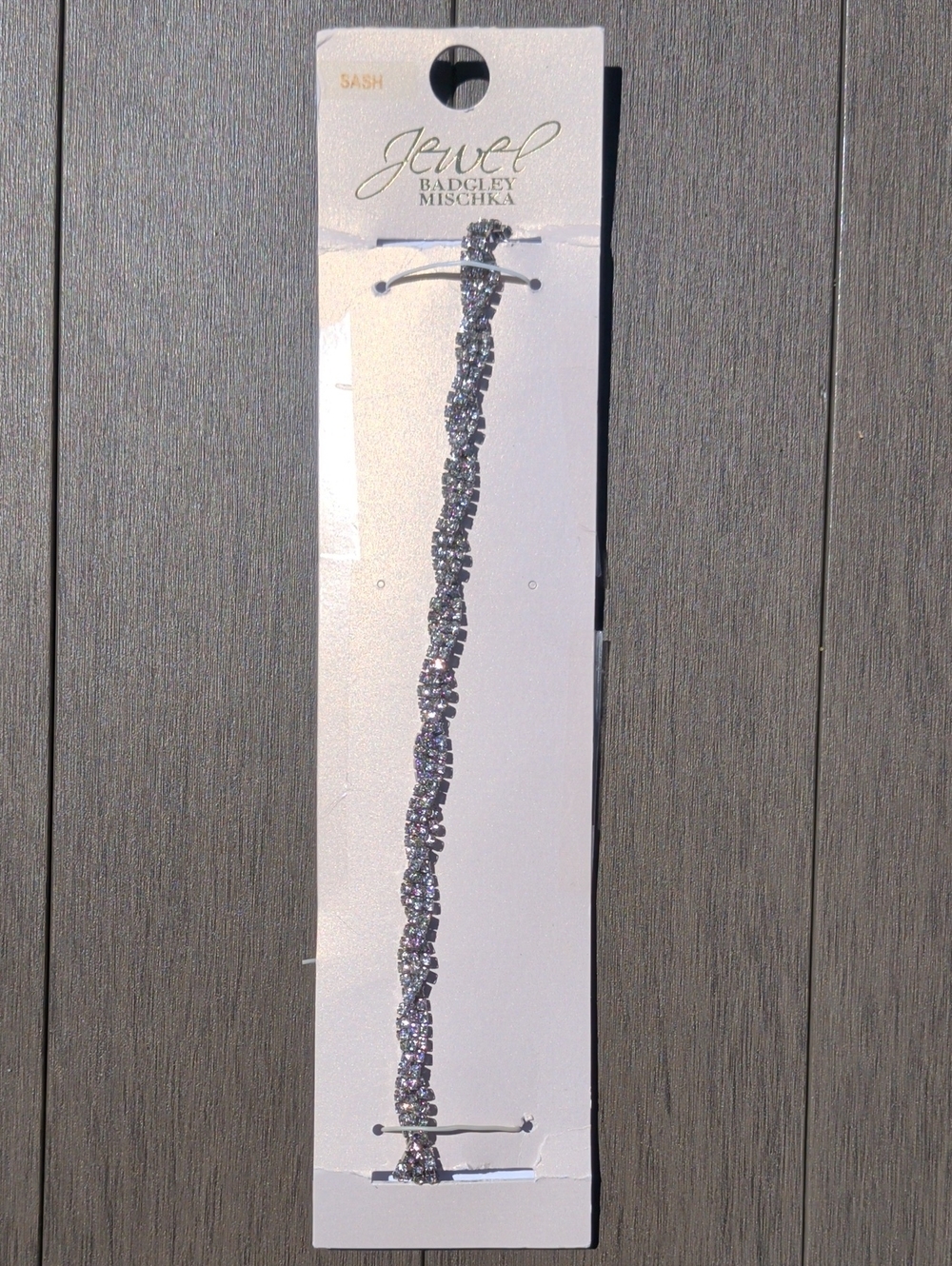 Badgley Mischka Sash